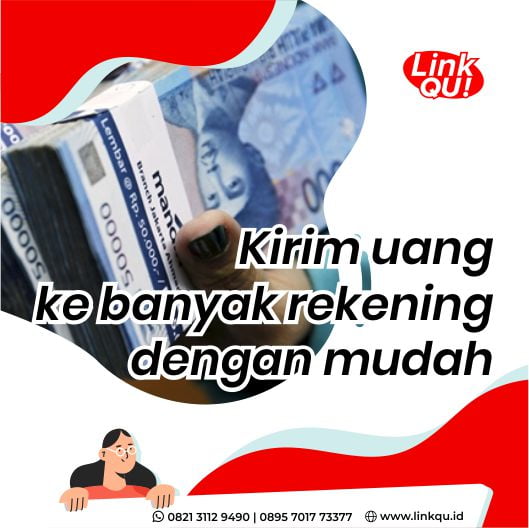 cek kiriman uang dari luar negeri LinkQu - Kirim uang ke banyak rekening