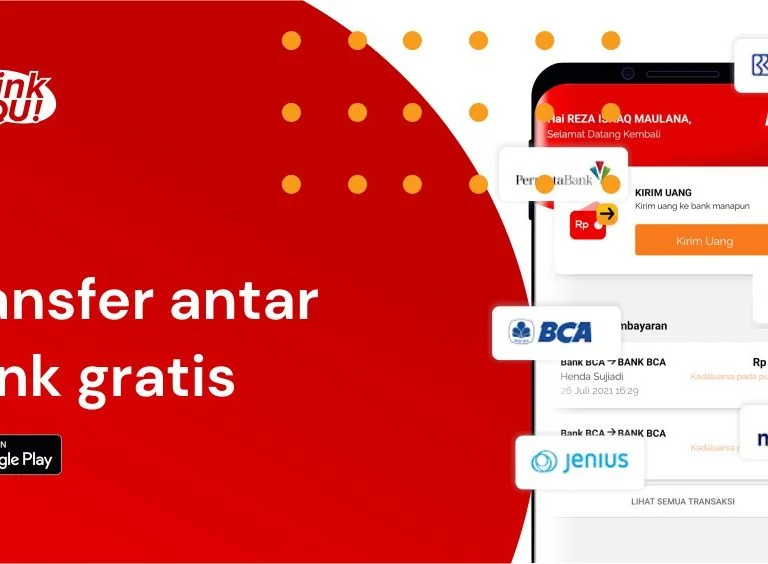 aplikasi transfer uang gratis - LinkQu