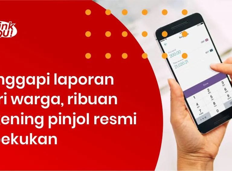 Tanggapi laporan dari warga, ribuan rekening pinjaman online (pinjol) resmi dibekukan