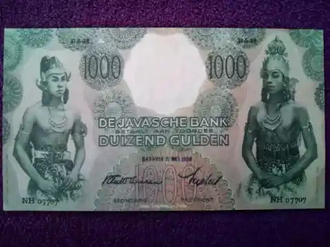 Uang Kertas 1.000 Gulden
