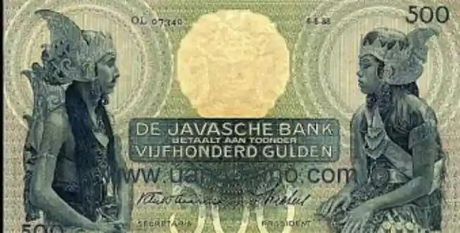 Uang Kertas 500 Gulden