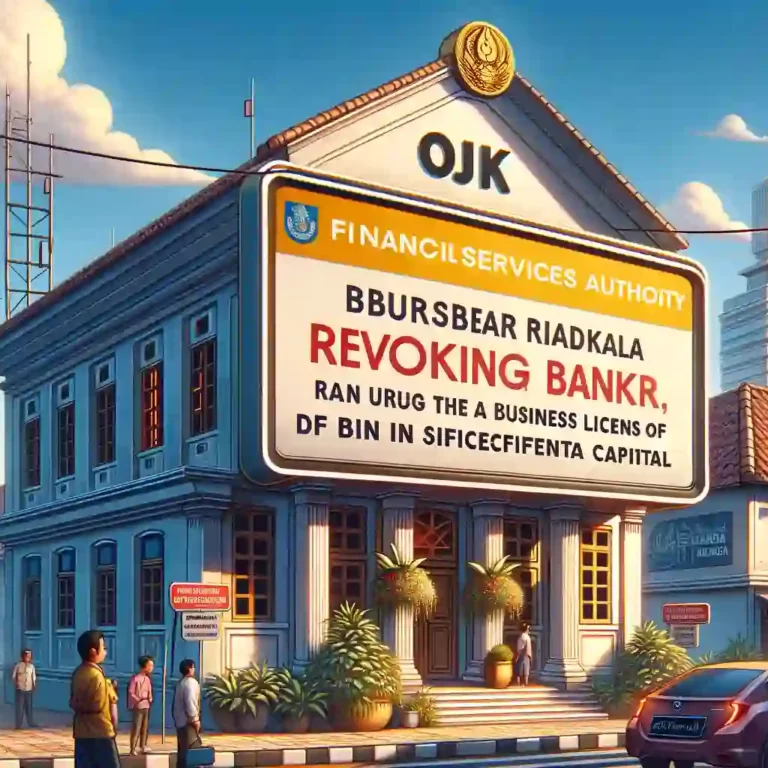 OJK Cabut Izin Usaha BPR Persada Guna Karena Kekurangan Modal Pentingnya Keberlangsungan Keuangan